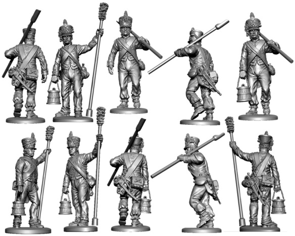Victrix French artillery crew1
